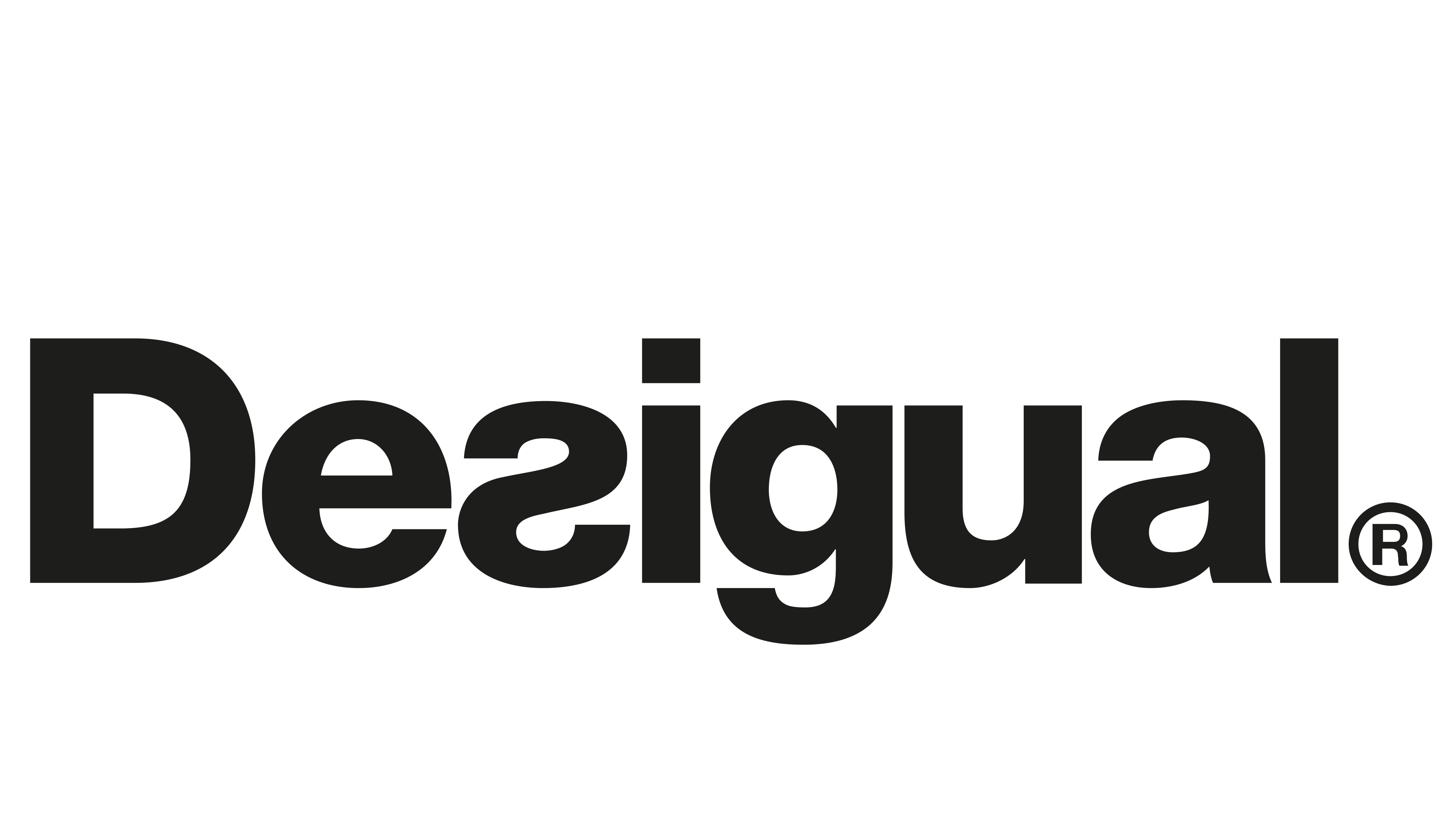 Desigual fashion logo transparent